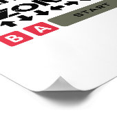 Gaming Zone Button Edition Poster (Hoek)