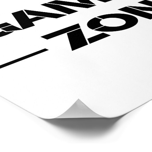 Gaming Zone Poster (Hoek)