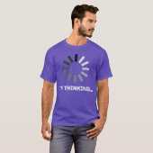 Gamingcomputer Nerd Geek Laden Ik denk vriend T-shirt (Voorkant volledig)