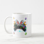 Gamingcontroller met bunny Ears Grapny Easter Vid Koffiemok (Links)