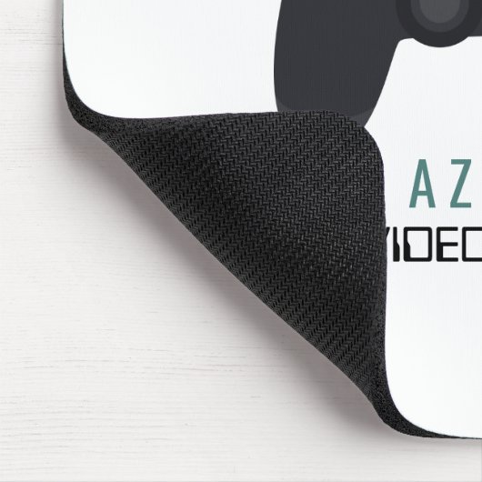 Gamingcontroller, videogamer muismat (Hoek)