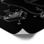  gamingdiagram - Joystick Contr voor videogames Poster (Hoek)