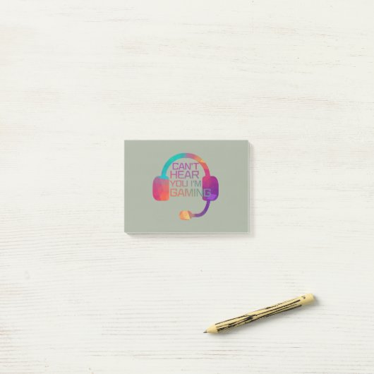 Gamingeertelefoons voor gamers post-it® notes (Op bureau)