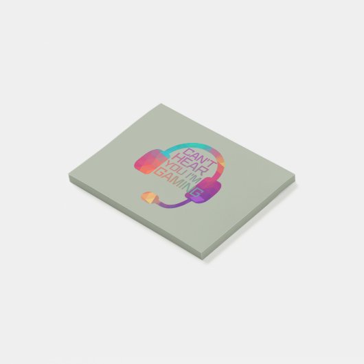 Gamingeertelefoons voor gamers post-it® notes (Schuin)