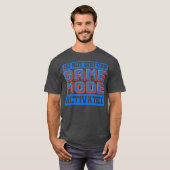 Gaminggame geactiveerd voor gamer t-shirt (Voorkant volledig)