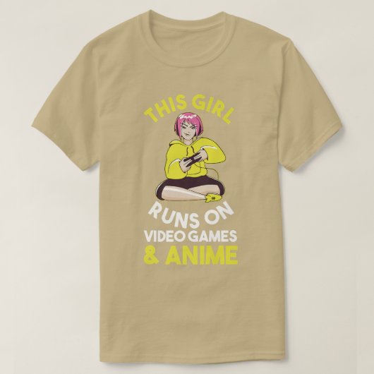 Gaminggamer Anime Premium T-shirt (Design voorkant)