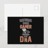 Gaminggamer Videospelconsole Cadeauidee Briefkaart (Voorkant / Achterkant)
