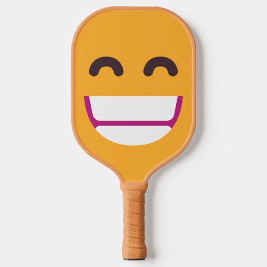 Gaminggezicht + verbluffende standaard aangepaste pickleball paddle (Voorkant)
