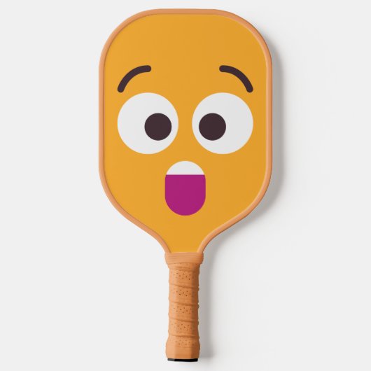 Gaminggezicht + verbluffende standaard aangepaste pickleball paddle (Achterkant)