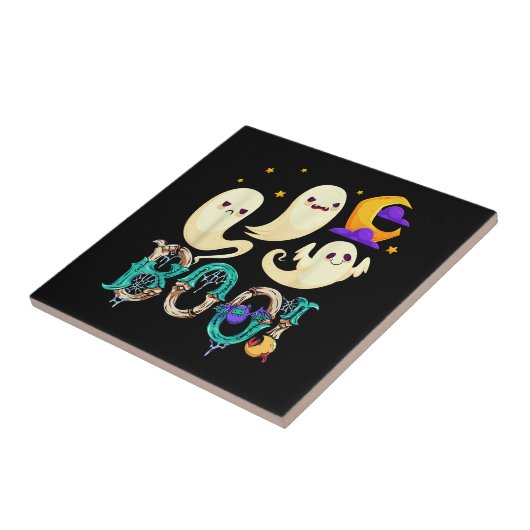 Gaminghalloween Skeleton Scary Gamer Boys Kinder Tegeltje (Zijkant)