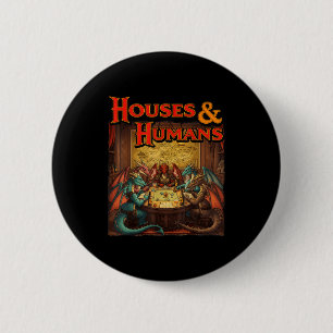 Gaminghuizen Mensen Grappige Rpg Parodie Gamer Man Ronde Button 5,7 Cm