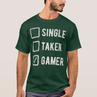 Gamingliefhebber Humor Sarcasme Zegswijze Singleak T-shirt