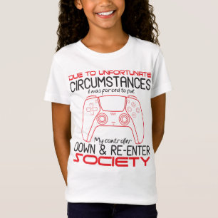 Gamingliefhebbers zetten mijn controller neer grap t-shirt
