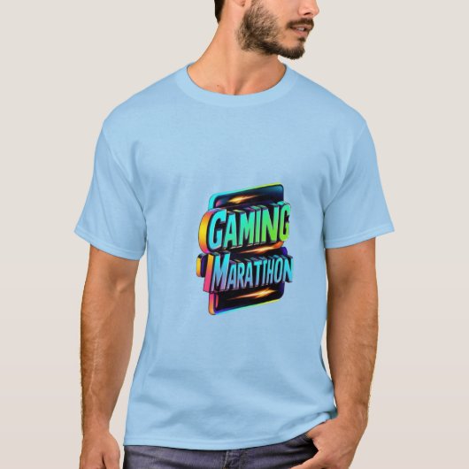 Gamingmarathon T-shirt (Voorkant)