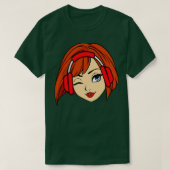 Gamingmeisje T-shirt (Design voorkant)