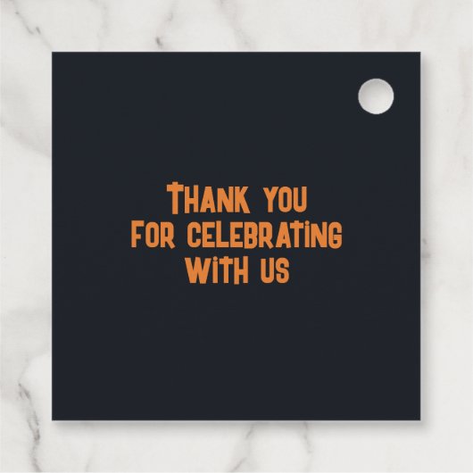 Gamingniveau ontgrendelde balken op zaterdag bedankjes labels (Achterkant)