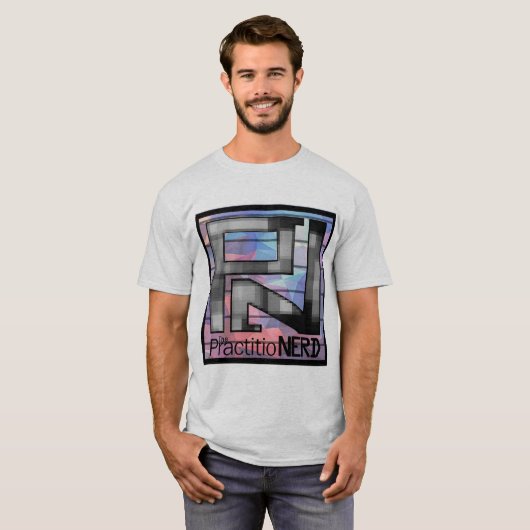 GamingpraktijkNERD T-Shirt (Voorkant volledig)