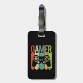 Gamingspelcontroller Bagagelabel (Achterkant verticaal)