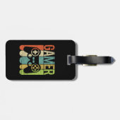 Gamingspelcontroller Bagagelabel (Achterkant horizontaal)