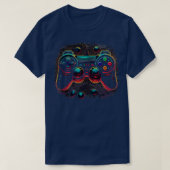 Gamingspelcontroller T-shirt (Design voorkant)