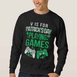 Gamingspellen Mannen spelen Spelletjes spelen Fun  Trui