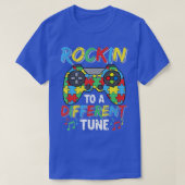 Gamingvideospel dat naar een ander tune autisme ga t-shirt (Design voorkant)
