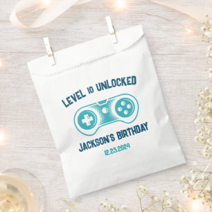 Gamingvideothema Gamer Boy Birthday Party Bedankzakje