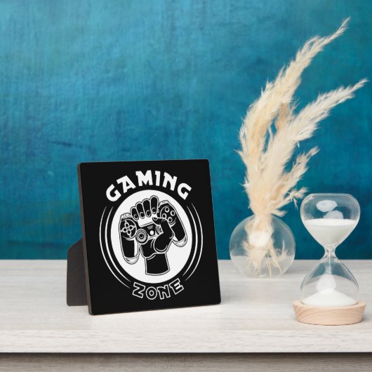 Gamingzone, Mancave - Grappig videogamer, game P Fotoplaat (Insitu)