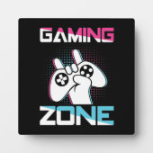 Gamingzone, Mancave - Grappig videogamer, games Fotoplaat (Voorkant)
