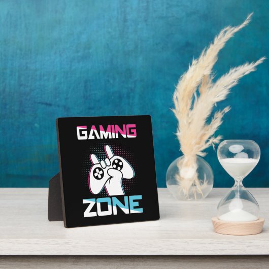 Gamingzone, Mancave - Grappig videogamer, games Fotoplaat (Insitu)