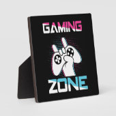 Gamingzone, Mancave - Grappig videogamer, games Fotoplaat (Voorkant)