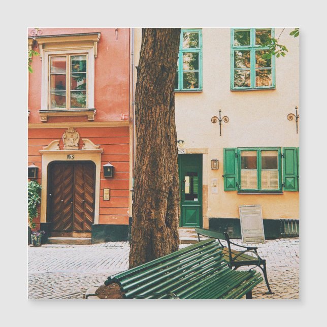 Gamla Stan, de oude stad van Stockholm (Voorkant)