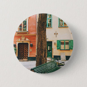 Gamla Stan, de oude stad van Stockholm Ronde Button 5,7 Cm