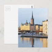 Gamla Stan in Stockholm, Zweden Briefkaart (Voorkant / Achterkant)