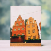 Gamla Stan, Old Town, Stockholm - Sweden Acryl Bord (Neutraal)