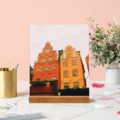 Gamla Stan, Old Town, Stockholm - Sweden Acryl Bord (Huwelijk)