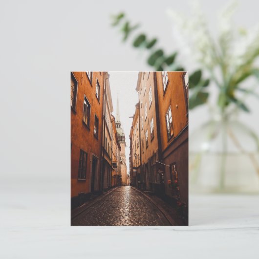 Gamla Stan, Stockholm, Zweden Briefkaart (Staand voorkant)