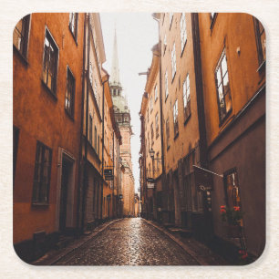 Gamla Stan, Stockholm, Zweden Kartonnen Onderzetters