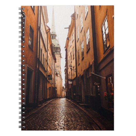 Gamla Stan, Stockholm, Zweden Notitieboek (Voorkant)