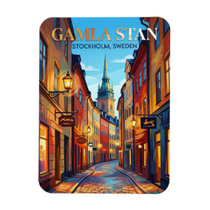Gamla Stan Zweden Magneet