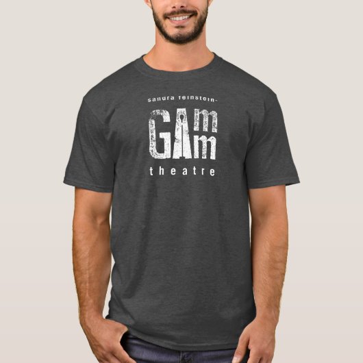 Gamm Theater Mannen T-shirt Heather Gray (Voorkant)