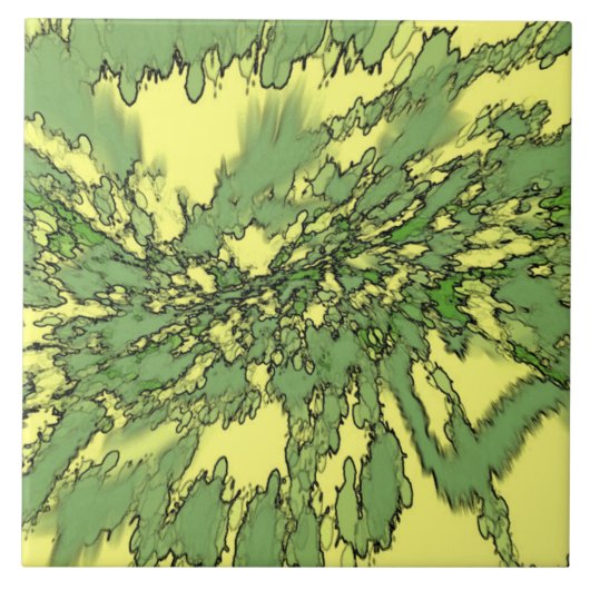 Gamma-burst Tegeltje (Voorkant)