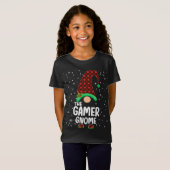 Gamma Claus Luipaard Kerstmis Pyjama Kerstman Cade T-shirt (Voorkant volledig)