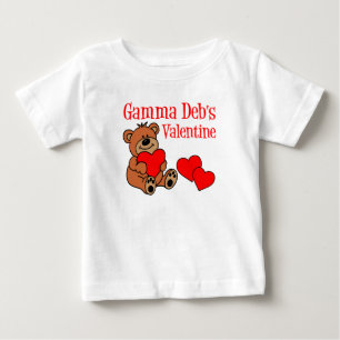 Gamma Deb's Custom Valentijn Baby T-Shirt