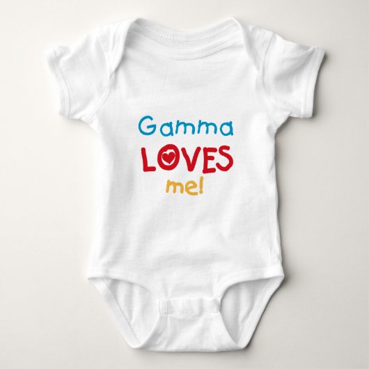 Gamma houdt van me T-shirts en cadeautjes (Voorkant)