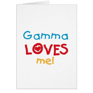 Gamma Loves Me T-shirts en geschenken