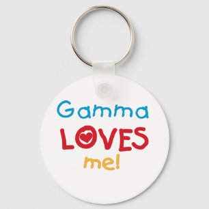 Gamma Loves Me T-shirts en geschenken Sleutelhanger
