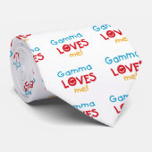 Gamma Loves Me T-shirts en geschenken Stropdas (Opgerold)