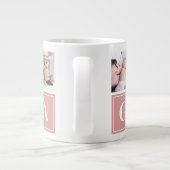 Gamma Photo Collage Custom Giant Coffee Mok (Achterkant)
