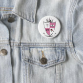 Gamma Pi Crest Pin Ronde Button 5,7 Cm (In situ)